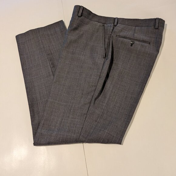 Jos. A. Bank Executive Collection Tailored Fit Glen Plaid Suit Grey 42R - Picture 6 of 16